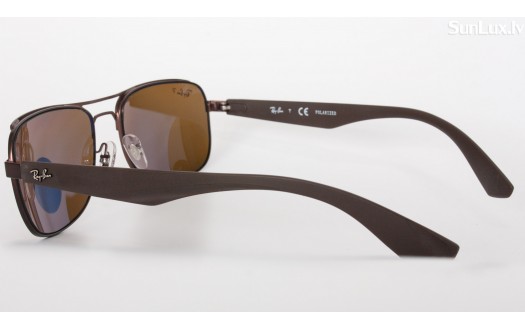 Ray-Ban Aviator Square Polarised (RB3524 012/83 57mm) saules brilles